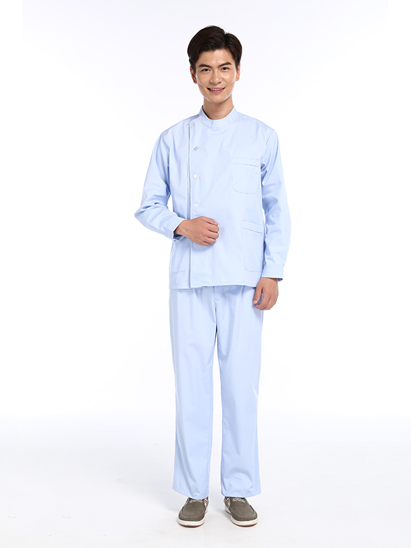 冬裝分體偏襟立領醫生服
